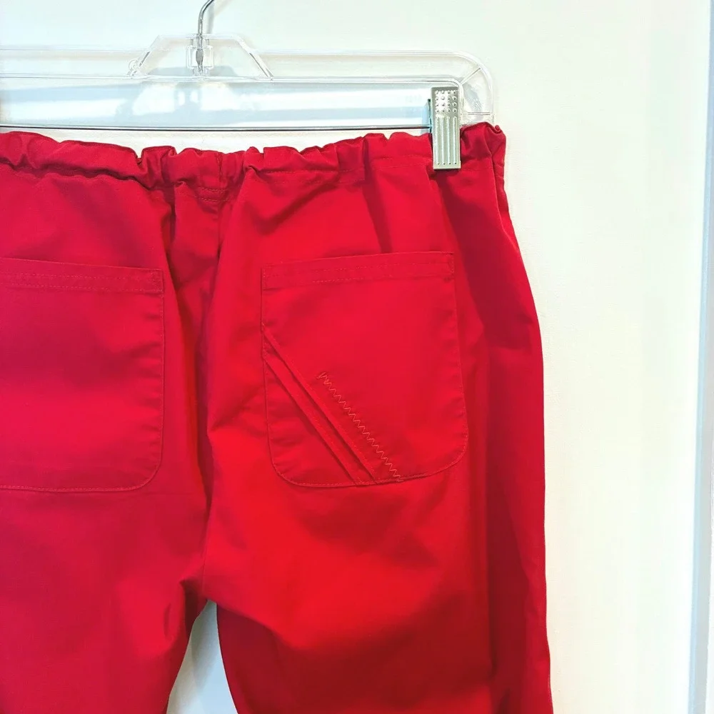 Women's Red Cherokee Scrub Pants Style 1841 - Matching top available Size XS